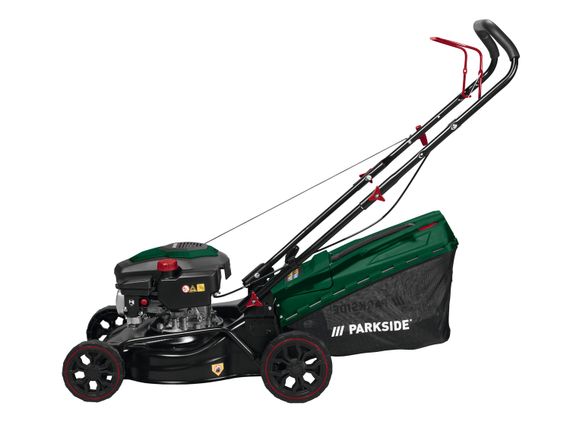 Газонокосарка бензинова Scheppach Parkside PBRM 41 B2 (41 см, 3.3 к.с., 2.4 кВт, 25-75 мм, 45 л, 21 кг) | Зображення 1