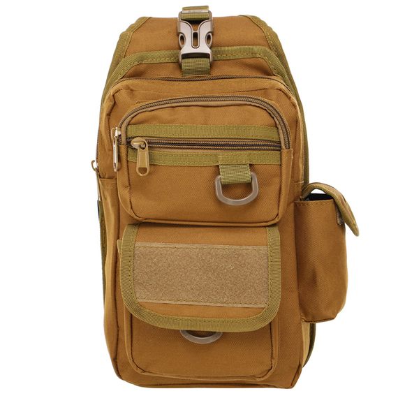 Сумка-слінг тактична з однією лямкою SILVER KNIGHT TY-184 (30х16х8см) 4л Койот | Зображення 2