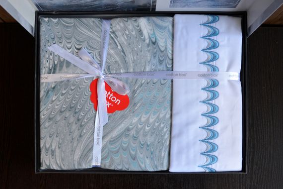 Комплект постільної білизни Cotton Box Elite Saten 200×220 Stilla Mavi | Зображення 7