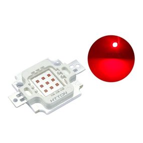 COB светодиод красный LED 650-660nm 10W 6-7 В мощный яркий