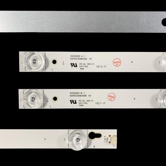 LED підсвітка TV 55" inch 6V 4C-LB5504-HR21J 55D2900 B-1 4C-LB5505-HR21J 55D2900 A-1 55HR330M05A8 8шт. | Зображення 1