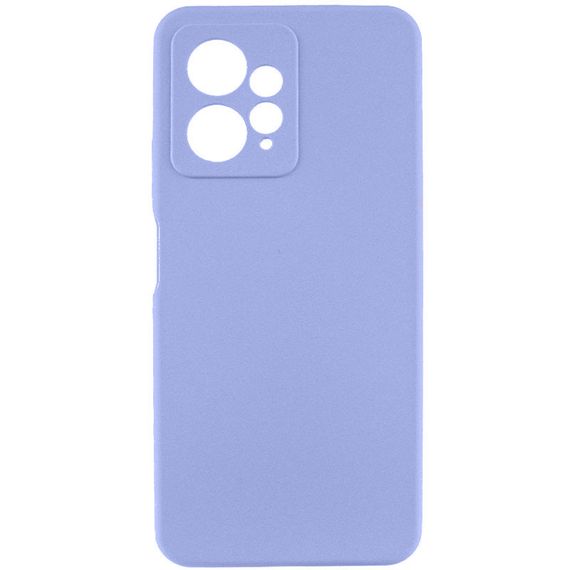 Чехол Silicone Cover Lakshmi Full Camera (AAA) для Xiaomi Redmi Note 12 4G Сиреневый / Dasheen