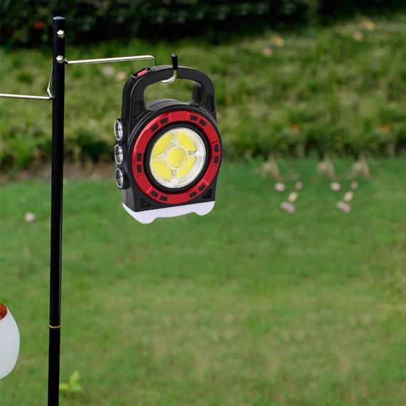 Ліхтар для домашніх потреб 6678С-3LED+5COB, Ліхтар світлодіодний прожектор, Прожектор переносний TN-30 | Зображення 5