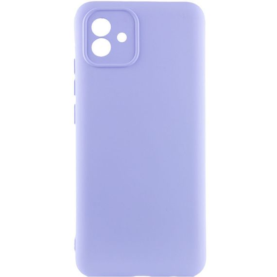 Чохол Silicone Cover Lakshmi Full Camera (A) для Samsung Galaxy A04, Фіолетовий