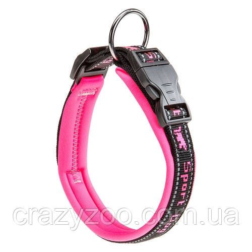 Ошейник для собак Ferplast Sport Dog С25/55 нейлоновый розовый 2.5х45-55 см 78004116
