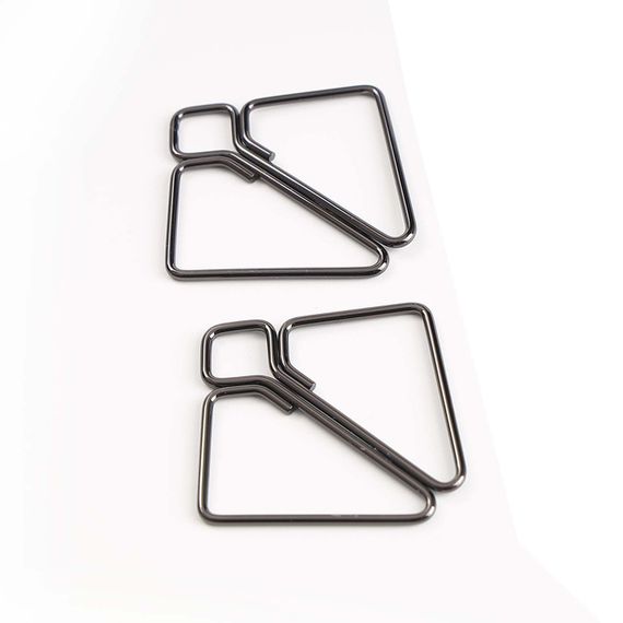 Затискачі для сосків LOCKINK Minimalism Nipple Clamps, сріблясті | Зображення 1
