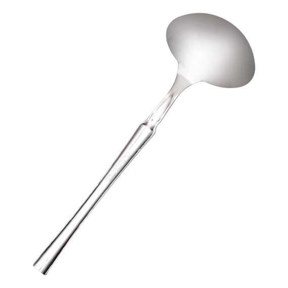 Ополоник сервірувальний 24 (см) половник з нержавіючої сталі з ручкою для супу, бульйону HP-8-49 | Зображення 3