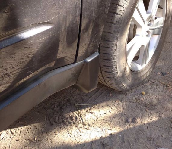 Брызговики (4 шт) для Subaru Forester 2008-2013 гг