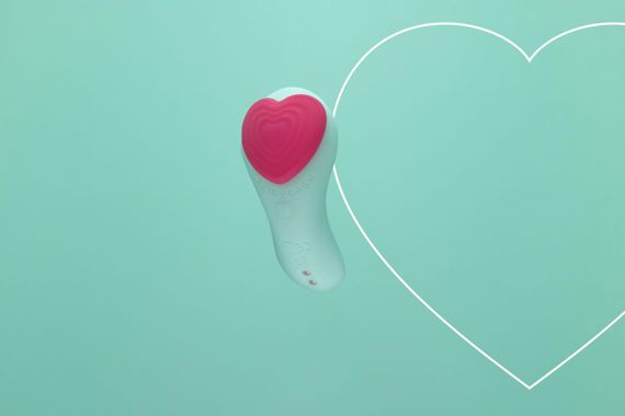 Вібратор у трусики FairyGasm HeartGem green, на магніті, пульт ДК sexstyle | Зображення 8