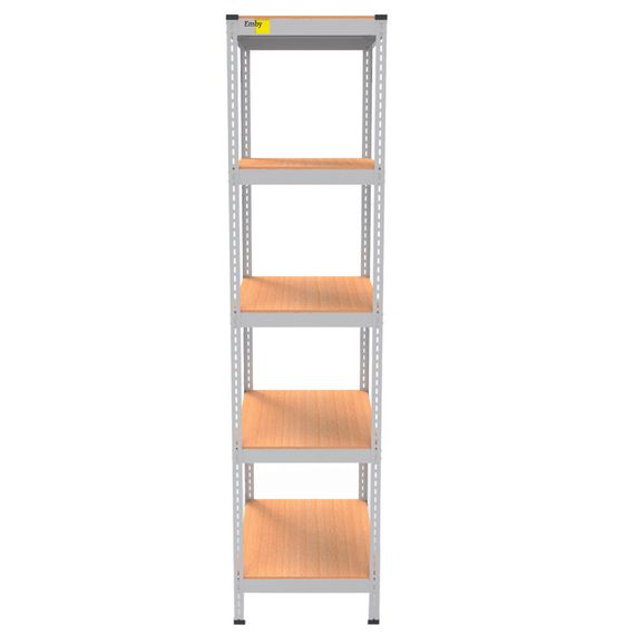 Металевий стелаж MRL-2100 ( 450x450) білий | Зображення 1