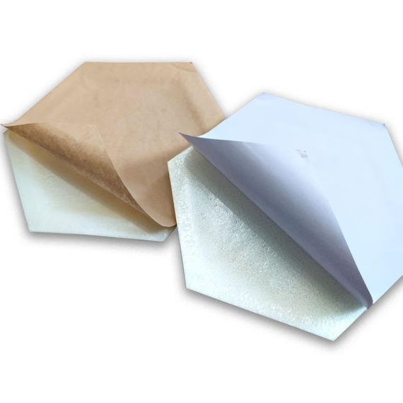 Декоративний самоклеючий шестикутник під шкіру зелений 200x230мм (1102) SW-00000742 | Зображення 8