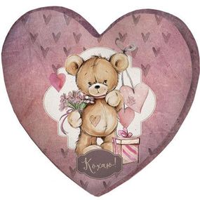 Подушка сердце 3D Кохаю! 40х40х7,5 см (3DPS_18L030)