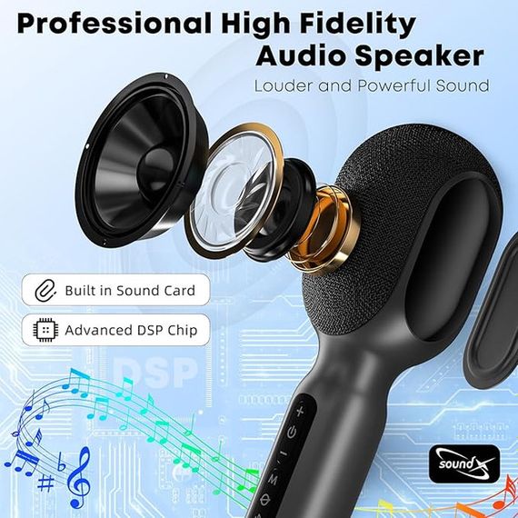 Микрофон SONDTUO SingFree Bluetooth 5,0 | Зображення 1