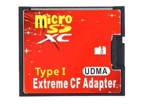 Адаптер переходник microSD на Compact Flash CF Type I (TSR059)