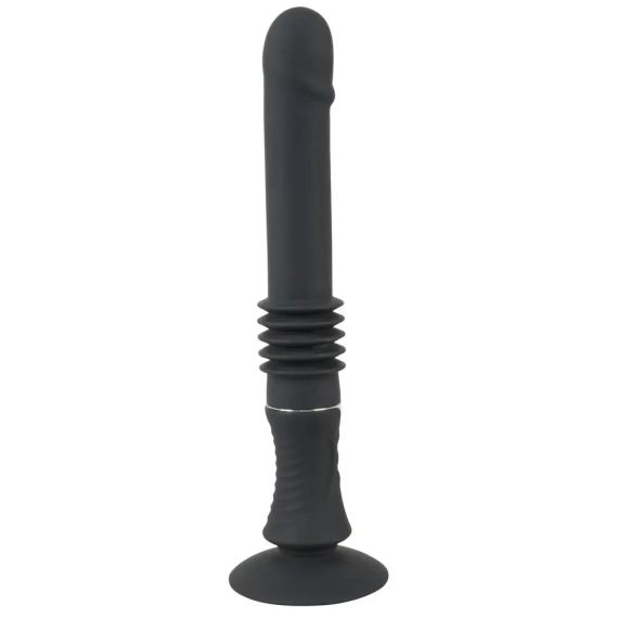 Вібратор із фрикціями реалістичний на присосці You2Toys чорний, 28.5 х 3.2 см Sex Aura | Зображення 1