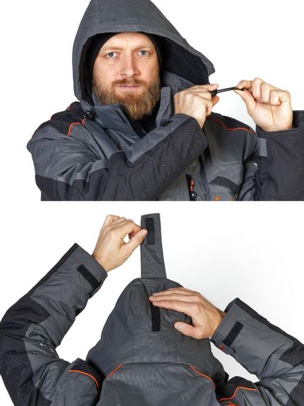 Kостюм зимний Norfin Норфин Discovery Gray 04 размер XL-L | Зображення 4