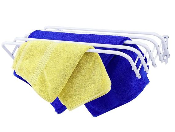 Сушарка для білизни настінна Casa Si Towel Flex 6 White (CS92197X10) (DAS302386) | Зображення 3