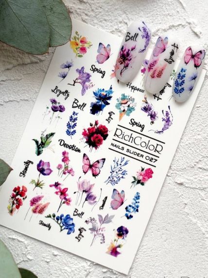 Рифлений слайдер RichColor 027 на водяній основі (6.5x9.5см) | Зображення 1