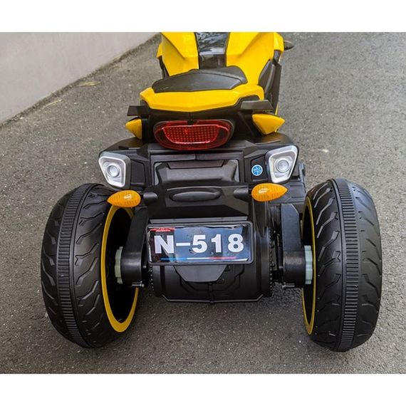 Дитячий електромотоцикл SPOKO SP-518 жовтий | Зображення 5