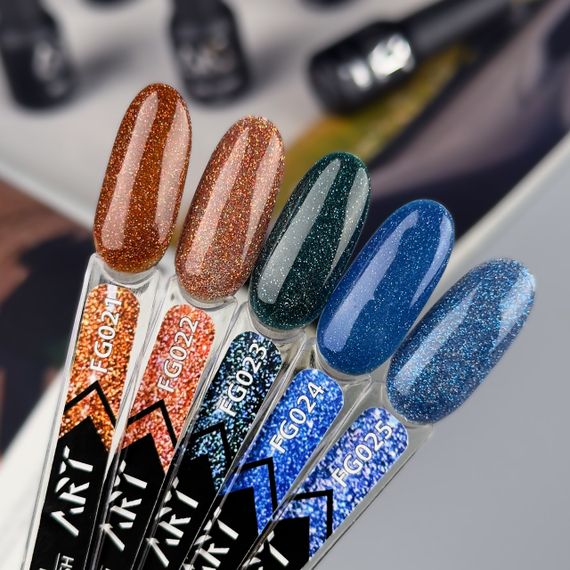 Светоотражающий гель-лак ART in detail FG22 6мл | Зображення 2