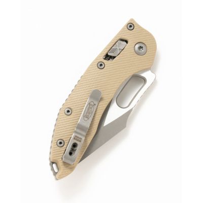 Нож Microtech Stitch Ram-Lock, fluted, Apoc, руків&apos;я G10 tan (169RL-10APFLGTTA) | Зображення 1