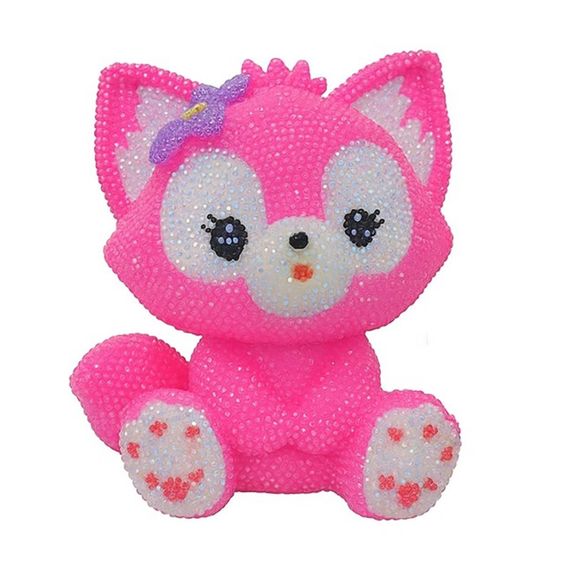 Детский набор для творчества "Фигурная копилка Лисичка" AF3, размер 15х12 см