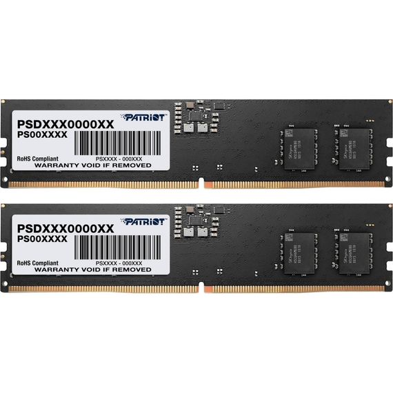 Модуль пам'яті для комп'ютера DDR5 32GB (2x16GB) 5600 MHz Signature Line Patriot (PSD532G5600K)