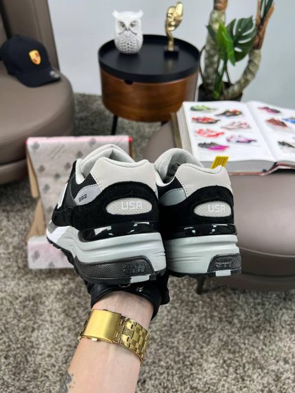 Чоловічі кросівки New 992 Black Beige (топ якість) A4407 42 27 | Зображення 2
