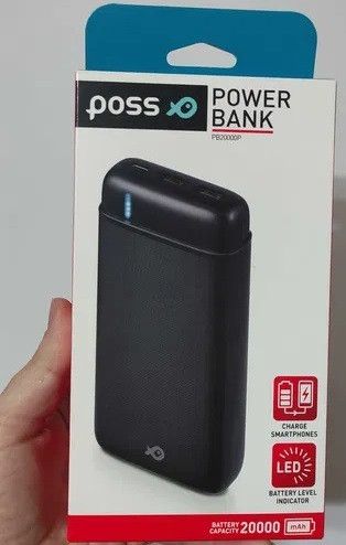 Повербанк Power Bank POSS 20000 mAh 2A УМБ Портативний зовнішній акумулятор для смартфонів і планшетів | Зображення 9