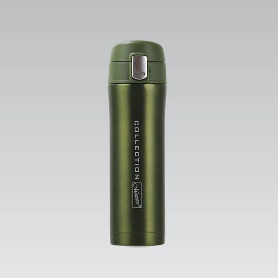 Термокружка Maestro MR-1641-45-GREEN 450 мл з нержавіючої сталі герметична зелена