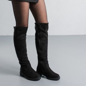 Ботфорты женские зимние Fashion Shella 3860 38 размер 245 см Черный
