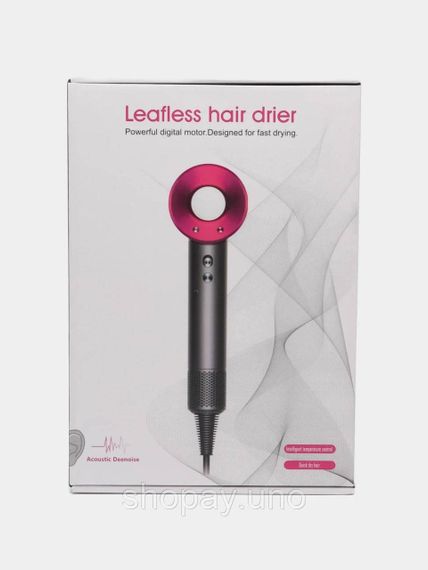 Фен для волос Leafless Hair Dryer S238-1 для дома и салона ∙ Легкий и ионный фен Leafless Hair Dryer S238-1 | Зображення 4