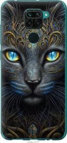 Чехол на Xiaomi Redmi Note 9 Кошка из пластика FCh_010411
