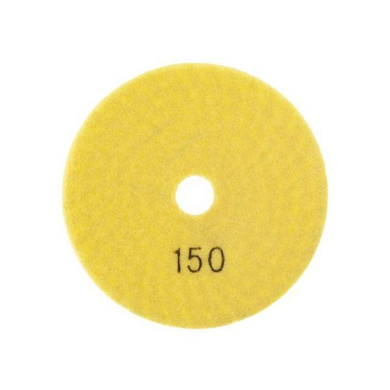 Коло алмазне шліфувальне гнучкий на липучці 100 мм P150. INTERTOOL BT-0909