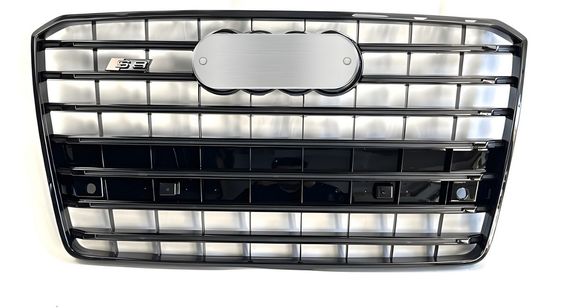 Передня решітка S-Style (2010-2013, чорна) для Ауди A8 рр