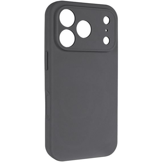 Чохол Silk Full Camera Protective (AA) NO LOGO для Apple iPhone 17 Pro / 18 Pro (6.3") Сірий / Dark Gray