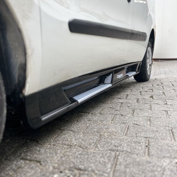 Бокові пороги Sorento тип (EuroCap) для Opel Combo 2012-2018 рр | Зображення 4