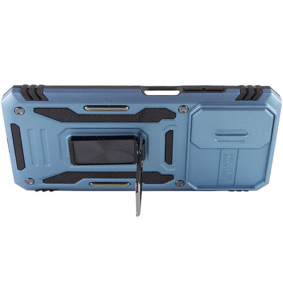 Ударопрочный чехол Camshield Army Ring для Xiaomi Redmi 10 Силикон, Голубой / Light Blue | Зображення 4
