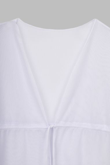 Туніка пляжна для дівчинки A614 120 см Білий (2000990371973S) shop (2000990371973) | Зображення 1