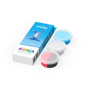 Набор самозатвердевающего пластилина Кролик ЛИПАКА 30050-UA01