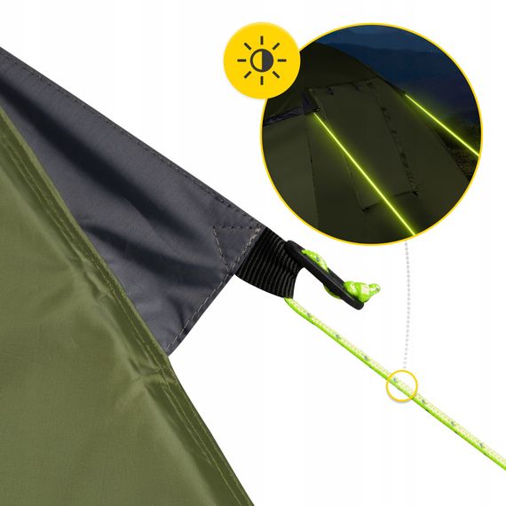 Намет туристичний Mountain Goat Prime Trio 3-місний Olive (P-5905973406574) | Зображення 3