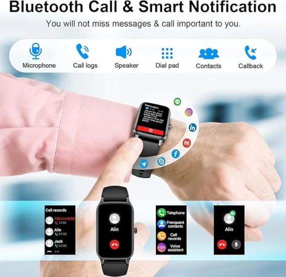 Смарт-годинник Soudorv P97 Black — стильний аксесуар і ваш особистий помічник | Зображення 1