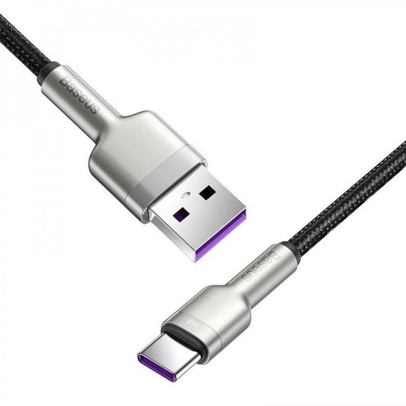 Кабель Baseus Cafule Metal Data Type-C 66W (1m) | Зображення 7
