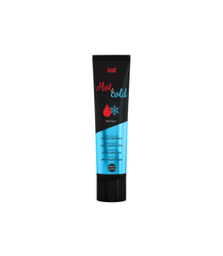 Лубрикант на водной основе Intt Hot & cold gel со вкусом мяты с горячим и холодным эффектом sexstyle