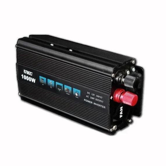 Преобразователь Инвертор 12V-220V 1000W | Зображення 2
