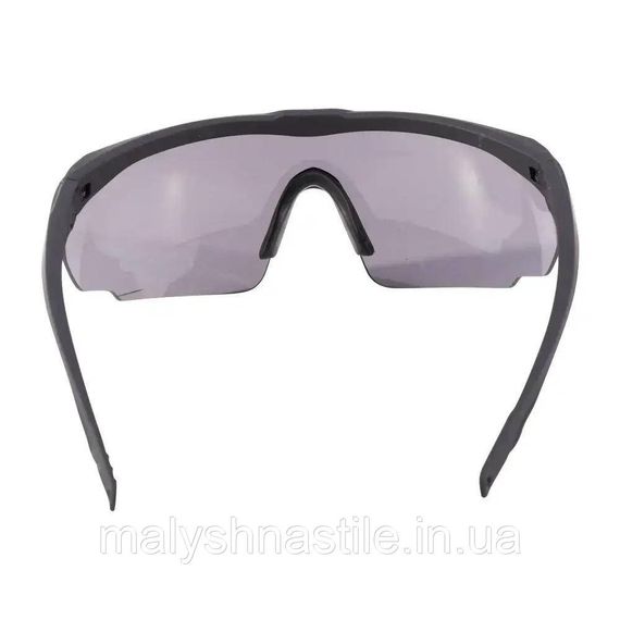 Очки тактические баллистические с 3 сменными стеклами Swiss Eye BLACKHAWK BLACK 15619402 | Зображення 2