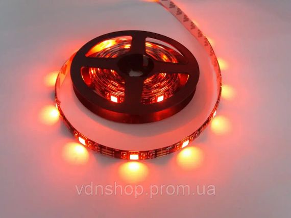 Стрічка світлодіодна RGB 5050 2м з пультом для підсвічування телевізора, монітора, меблів від USB | Зображення 7