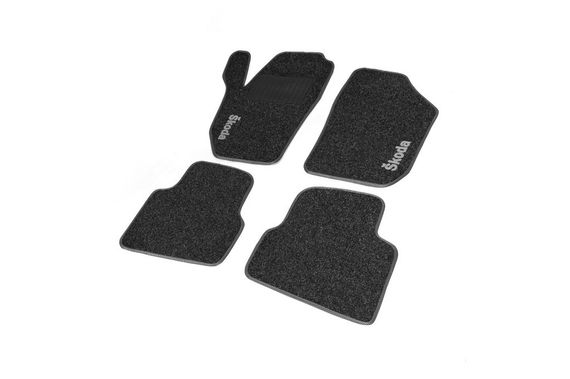 Текстильні килимки салону (Velgum) для Skoda Roomster 2007↗ рр. | Зображення 1
