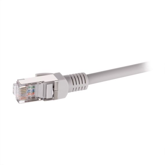 Патч-корд 2E  САТ 5e, FTP, 5м, 26AWG, RJ45, 7/0.16, Cu, LSZH, сірий (2E-PC5ECU-FTP5LSZH-GRY) | Зображення 2