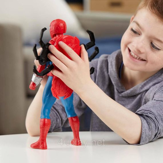 Фігурка Людина Павук Вибуховий Удар із аксесуарами Hasbro Marvel Spider Man Thwip Blast | Зображення 6